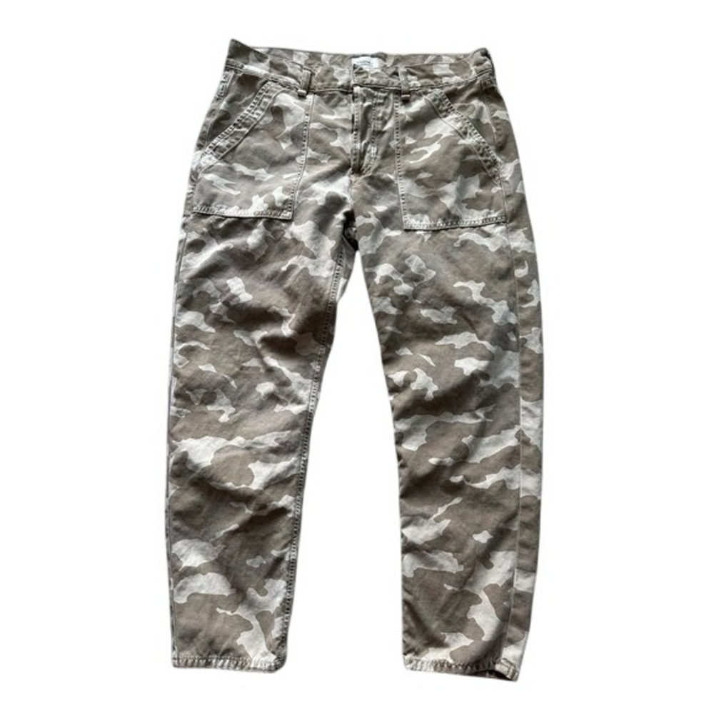 Citizens of Humanity Leah Cargo Pants in Taupe‎ Camo size 28